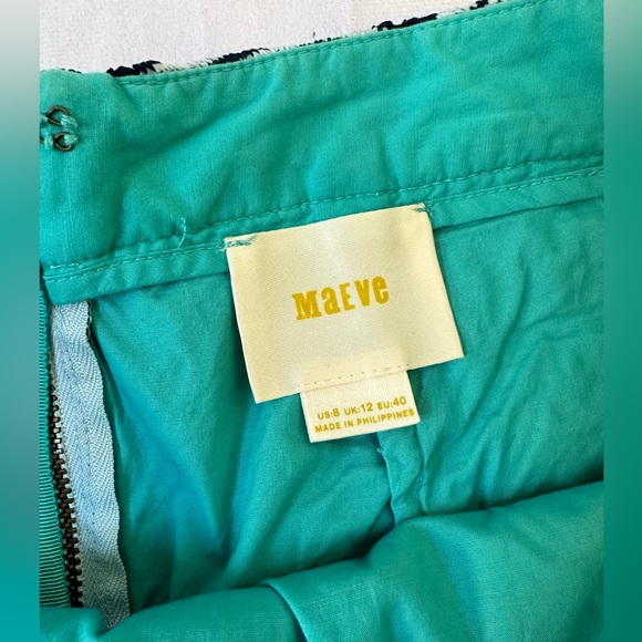 Maeve for Anthropologie Floral Lace Pencil Skirt - Picture 2 of 6